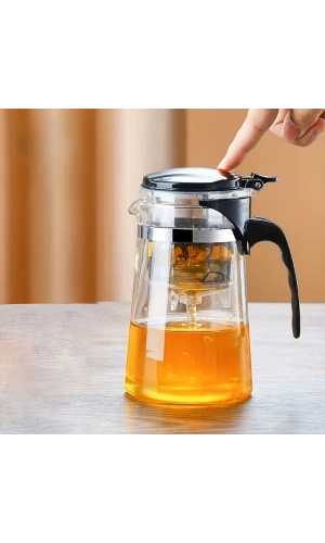 Bidebuvar Otomatik Basmalı Demlik 900 ml