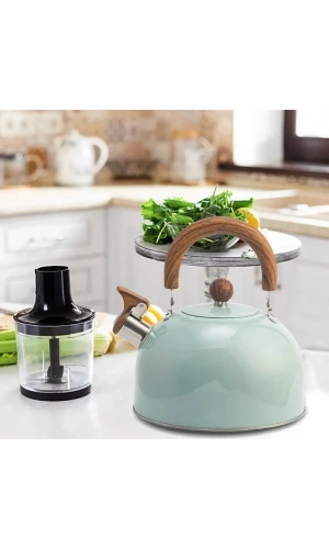 Bidebuvar Paslanmaz Çelik Demlik Karma Renk