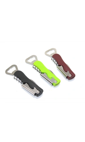 Bidebuvar Paslanmaz Çelik Tirbuşon Açacak Model 2