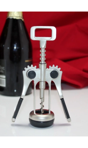 Bidebuvar Paslanmaz Çelik Tirbuşon Şarap Açacağı Model 6