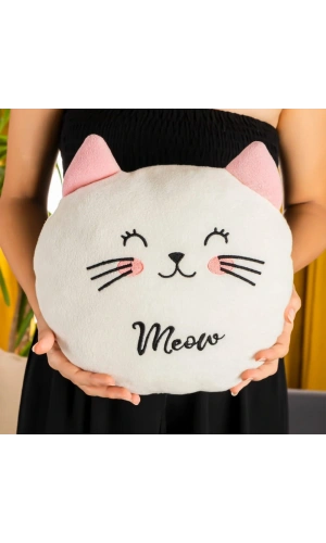 Bidebuvar Peluş Kedi Yastık