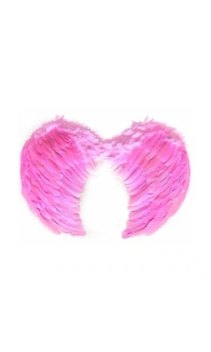 Bidebuvar Pembe Melek Kanadı Kostümü Küçük