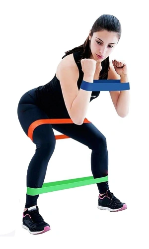 Bidebuvar Pilates Direnç Lastiği Seti 5 Adet