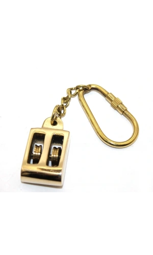 Bidebuvar Pirinç Anahtarlık Model 1