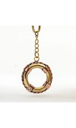 Bidebuvar Pirinç Anahtarlık Model 5