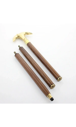 Bidebuvar Pirinç Çapalı Baston