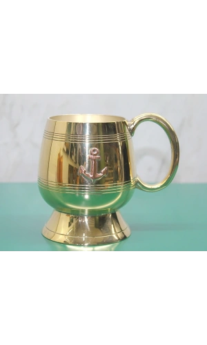 Bidebuvar Pirinç Çapalı Kupa Bardak