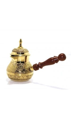 Bidebuvar Pirinç Cezve 6 inç