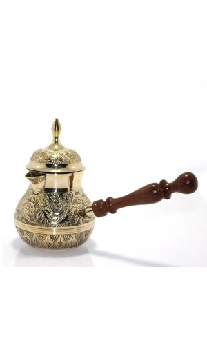 Bidebuvar Pirinç Cezve 6.5 inç