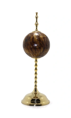 Bidebuvar Pirinç Dünya Küre Kemikli