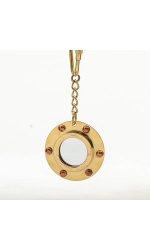 Bidebuvar Pirinç Lumbuz Anahtarlık