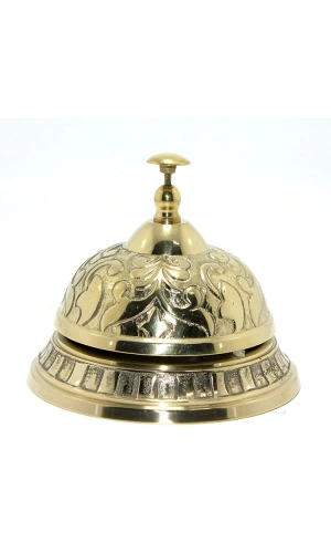 Bidebuvar Pirinç Resepsiyon Çanı Model 1