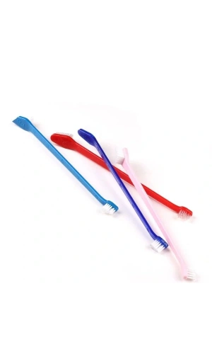 Bidebuvar Plastik Köpek Diş Fırçası 4 Adet