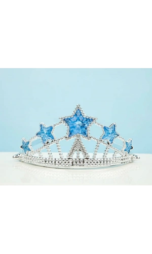 Bidebuvar Plastik Kraliçe Prenses Tacı Çocuk Boy