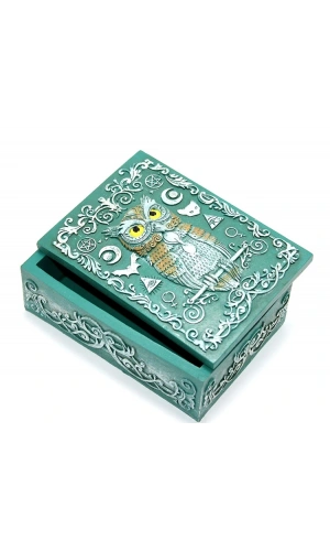 Bidebuvar Polyester Baykuş Tasarımı Kutu