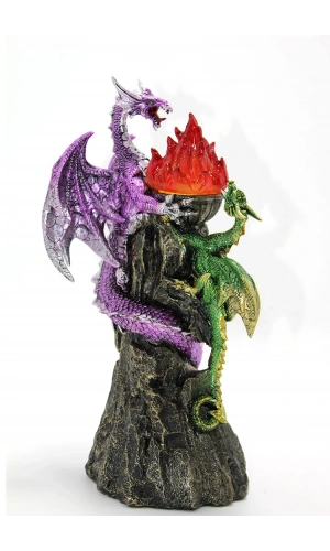 Bidebuvar Polyester Dragon Tasarımlı Led