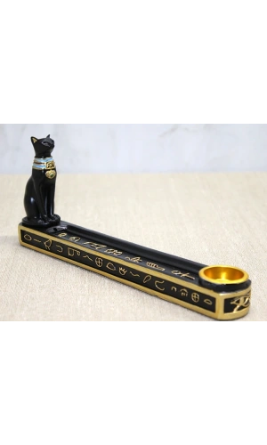 Bidebuvar Polyester Mısır Kedisi Tütsülük