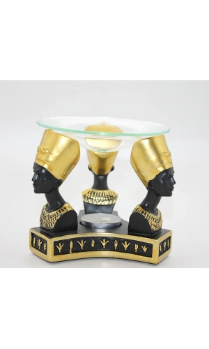 Bidebuvar Polyester Nefertiti Buhurdanlık