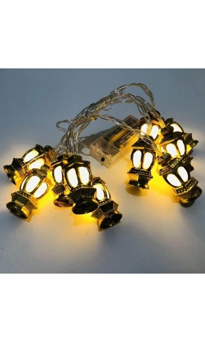 Bidebuvar Ramazan Temalı Kubbe Dekoratif LED Işık 2 Metre