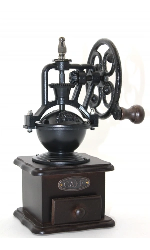 Bidebuvar Retro Ahşap Kahve Değirmeni