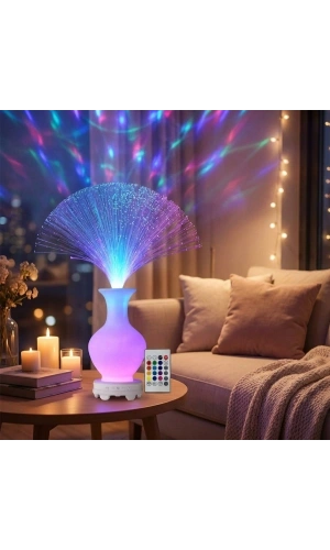 Bidebuvar RGB Işıklı Kumandalı Bluetooth Hoparlör