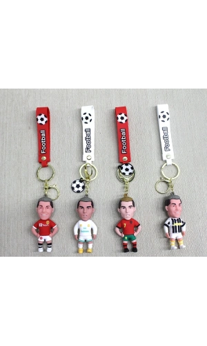 Bidebuvar Ronaldo Silikon Anahtarlık