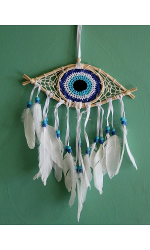 Bidebuvar Rüya Kapanı Dream Catcher Göz Tasarımı Model 1