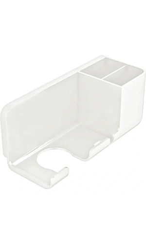 Bidebuvar Saç Kurutma Makinesi ve Eşya Düzenleyici Beyaz Renk