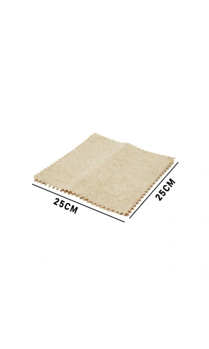 Bidebuvar Saf Doğal Temizlik Bezi Seti - 3lü Paket - Lif Kabak Özlü - 25x25 cm