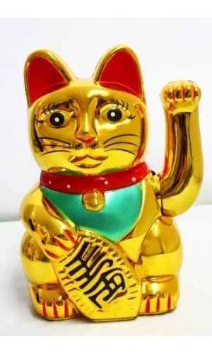 Bidebuvar Şanslı Kedi Biblo