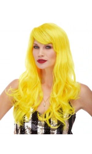 Bidebuvar Sarı Renk Parti Peruğu