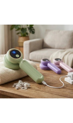 Bidebuvar Şarj Göstergeli Tiftik Temizleme Aleti