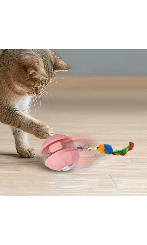 Bidebuvar Şarjlı Hareketli Kedi Topu Oyuncak