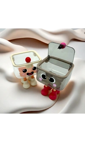 Bidebuvar Sevimli Tasarım Çok Amaçlı Saklama Kutusu