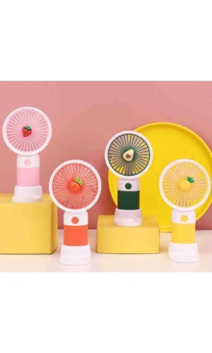 Bidebuvar Sevimli Tasarımlı Telefon Tutuculu El Fanı