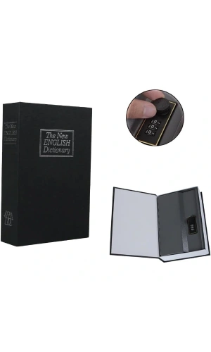 Bidebuvar Şifreli Kitap Kasa