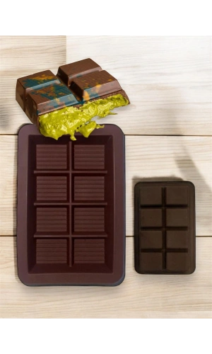 Bidebuvar Silikon Dubai Çikolata Kalıbı