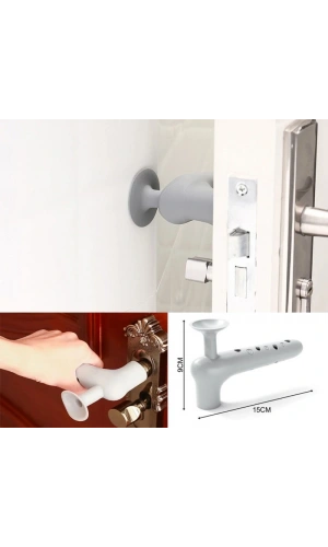 Bidebuvar Silikon Kapı Kolu Stoperi