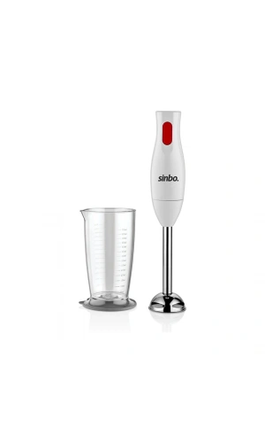 Bidebuvar Sinbo Çubuk El Blender - 700 ml Ölçekli Hazne - Paslanmaz Çelik Uçlu