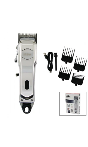 Bidebuvar Sinbo Tıraş Makinesi - USB Şarjlı - Çelik Gövde - Kollu Tarak Ayarı