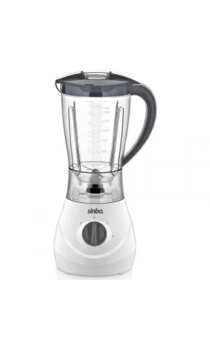 Bidebuvar Sinbo Turbo Blender - 4 Bıçaklı - Buz Kırıcı - 1.6 Litre Hazne