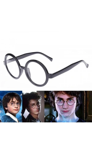 Bidebuvar Siyah Çerçeveli Harry Potter Gözlüğü