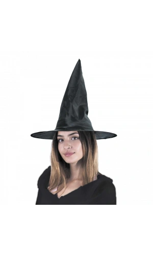 Bidebuvar Siyah Renk Cadı Şapkası