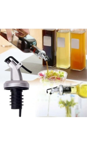 Bidebuvar Sızdırmaz Kapaklı Şişe Tıpası Yağdanlık Ucu