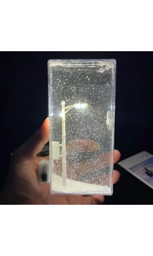 Bidebuvar Sokak Lambalı Kar Küresi Demonte