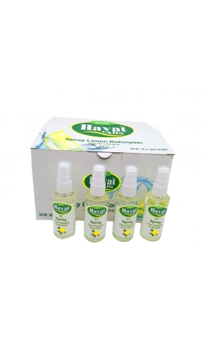 Bidebuvar Sprey Kolonya - 50 ml - Limon Kolonyası - 80°
