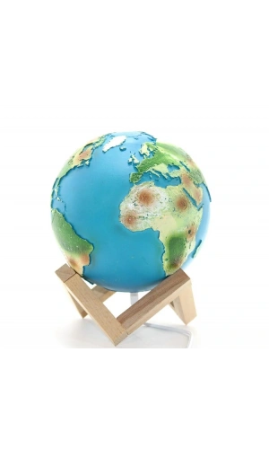 Bidebuvar Standlı Işıklı Dünya Küre