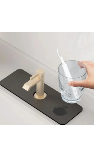 Bidebuvar Su Emici Sihirli Lavabo Kenar Matı