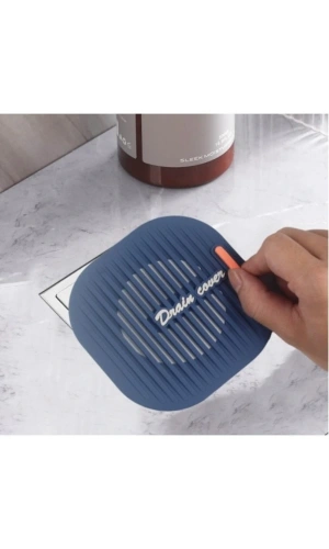 Bidebuvar Süzgeçli Lavabo Gider Koruyucu Mat Gri