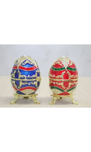 Bidebuvar Swarovski Taşlı Yumurta - Model 2